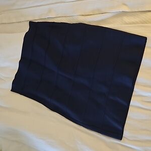 BCBC Alexa Navy Bodycon pencil skirt small